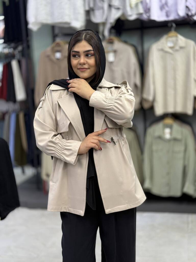 بارونی دخترونه قیفی کد 2420