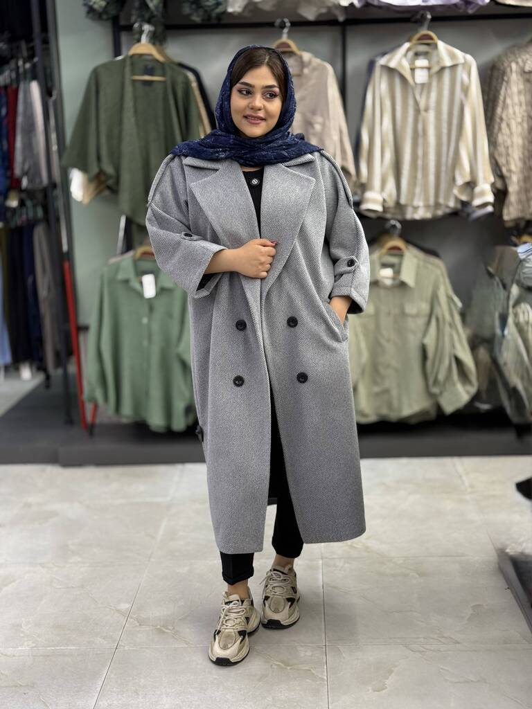 پالتو فوتر بلند کد 2409