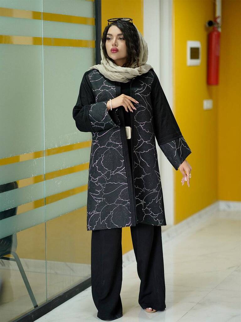  مانتو طرح‌دار کد 2356